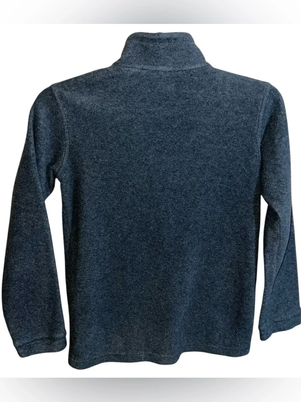 Columbia Fleece Children’s L 14/16 Grey Front Zip Long Sleeve